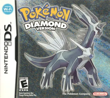 Pokemon - Diamond Version (USA) (Rev 5) box cover front